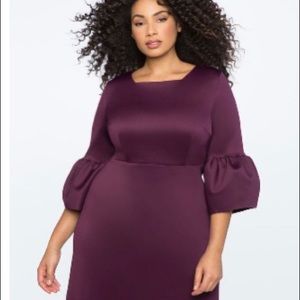 Beautiful Eggplant ELOQUII Evening dress